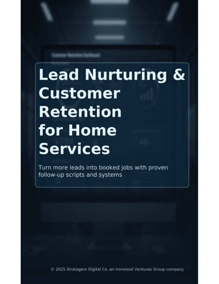Lead Nurturing & Customer Retention Guide cover