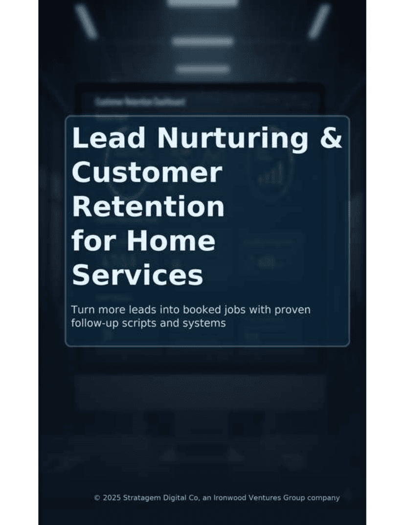 Lead Nurturing & Customer Retention Guide cover